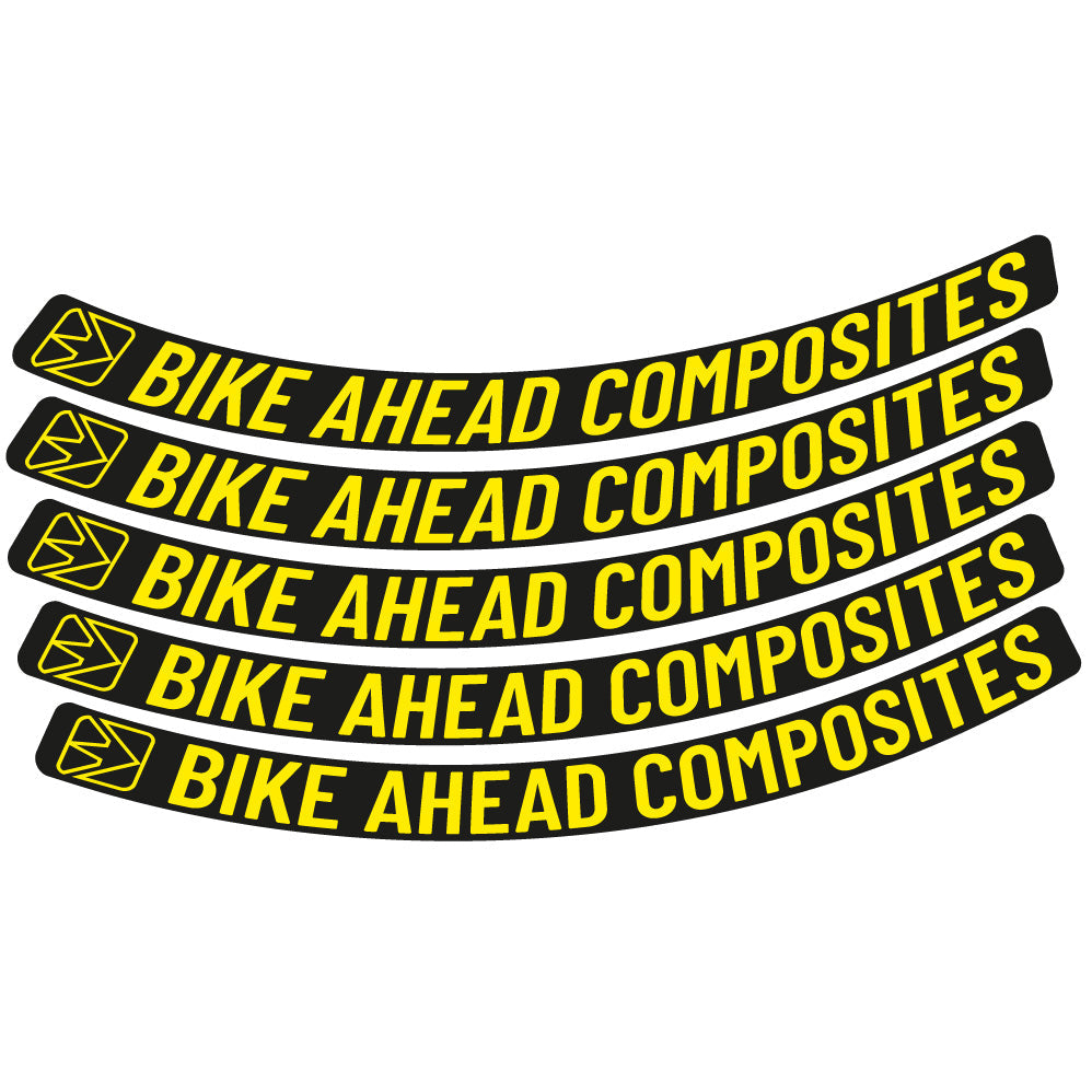 Stickers Ahead Composites Biturbo RS compatibles Autocollants roues VTT 29"
