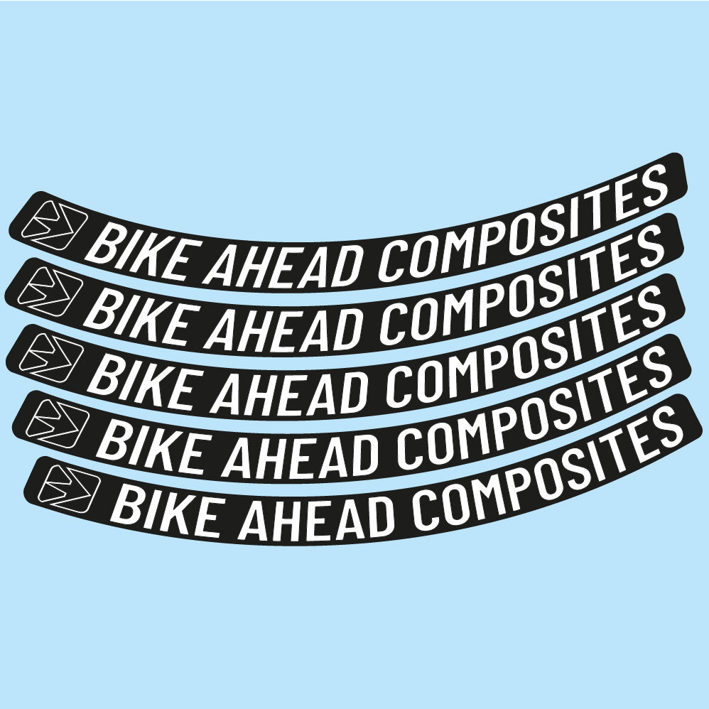 Stickers Ahead Composites Biturbo RS compatibles Autocollants roues VTT 29"