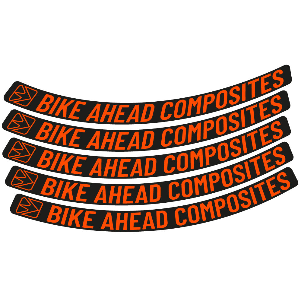 Stickers Ahead Composites Biturbo RS compatibles Autocollants roues VTT 29"