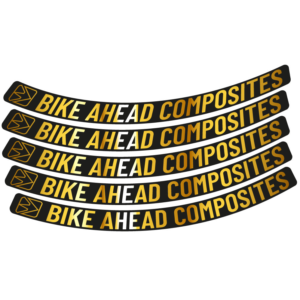 Stickers Ahead Composites Biturbo RS compatibles Autocollants roues VTT 29"