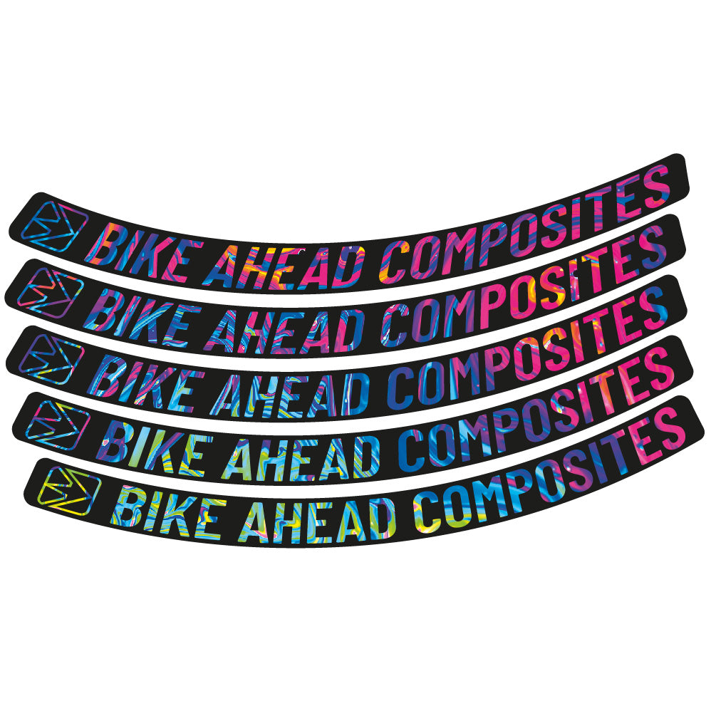 Stickers Ahead Composites Biturbo RS compatibles Autocollants roues VTT 29"