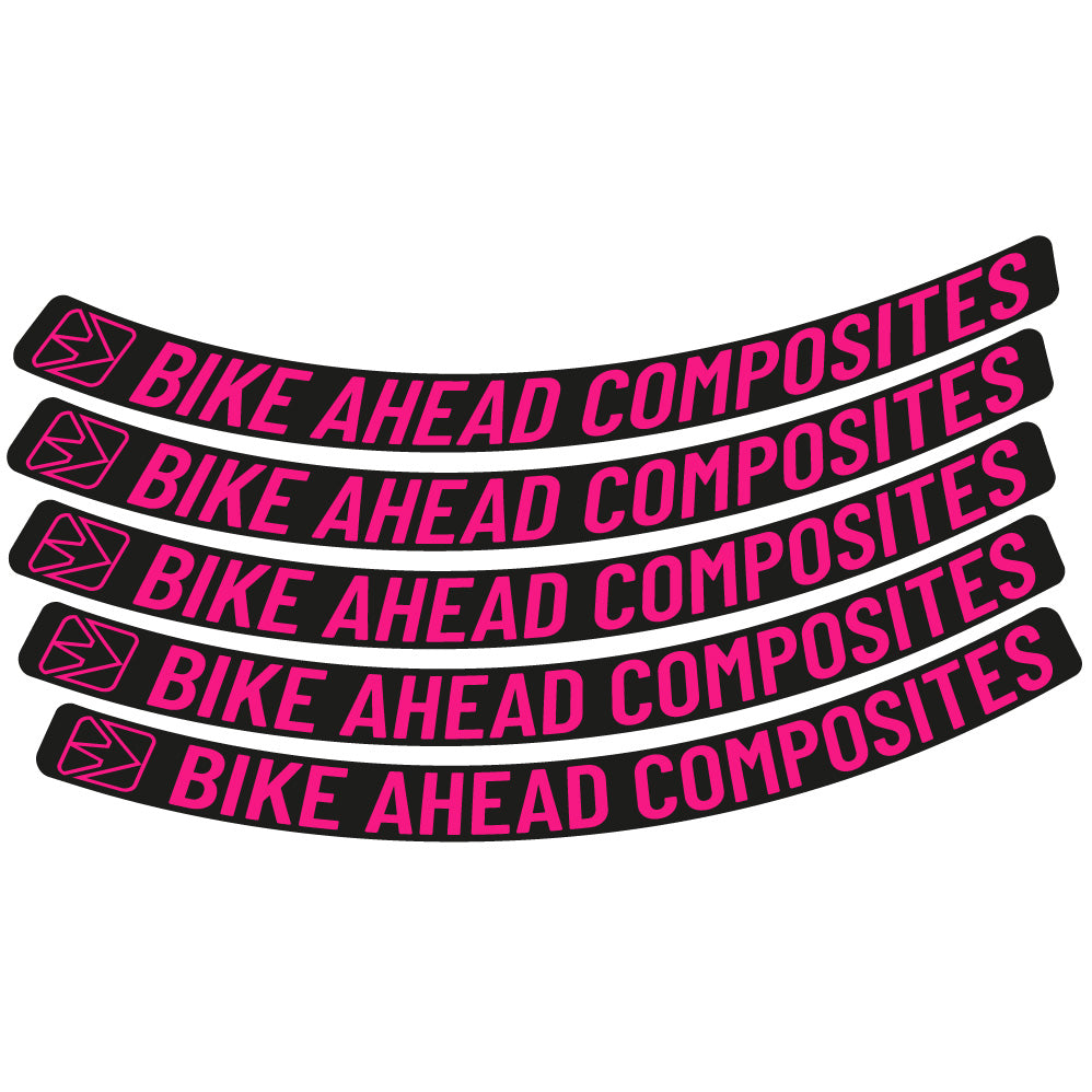 Stickers Ahead Composites Biturbo RS compatibles Autocollants roues VTT 29"