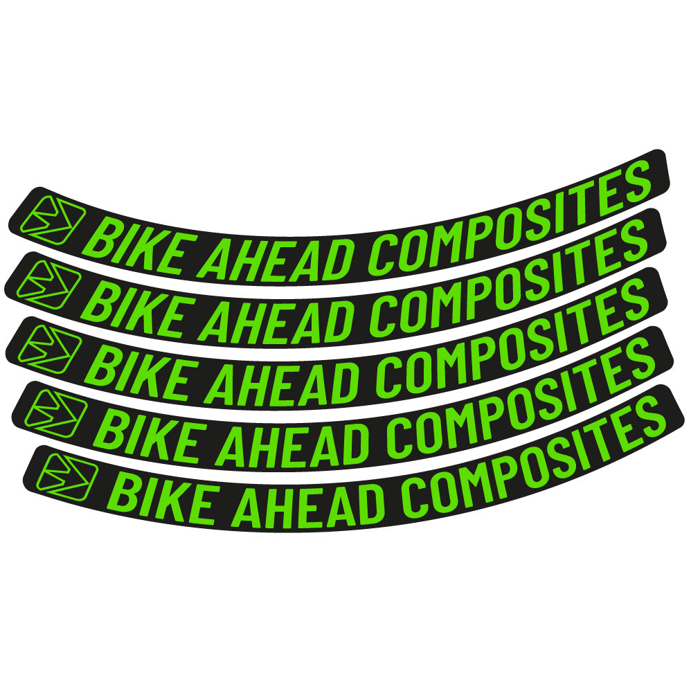 Stickers Ahead Composites Biturbo RS compatibles Autocollants roues VTT 29"