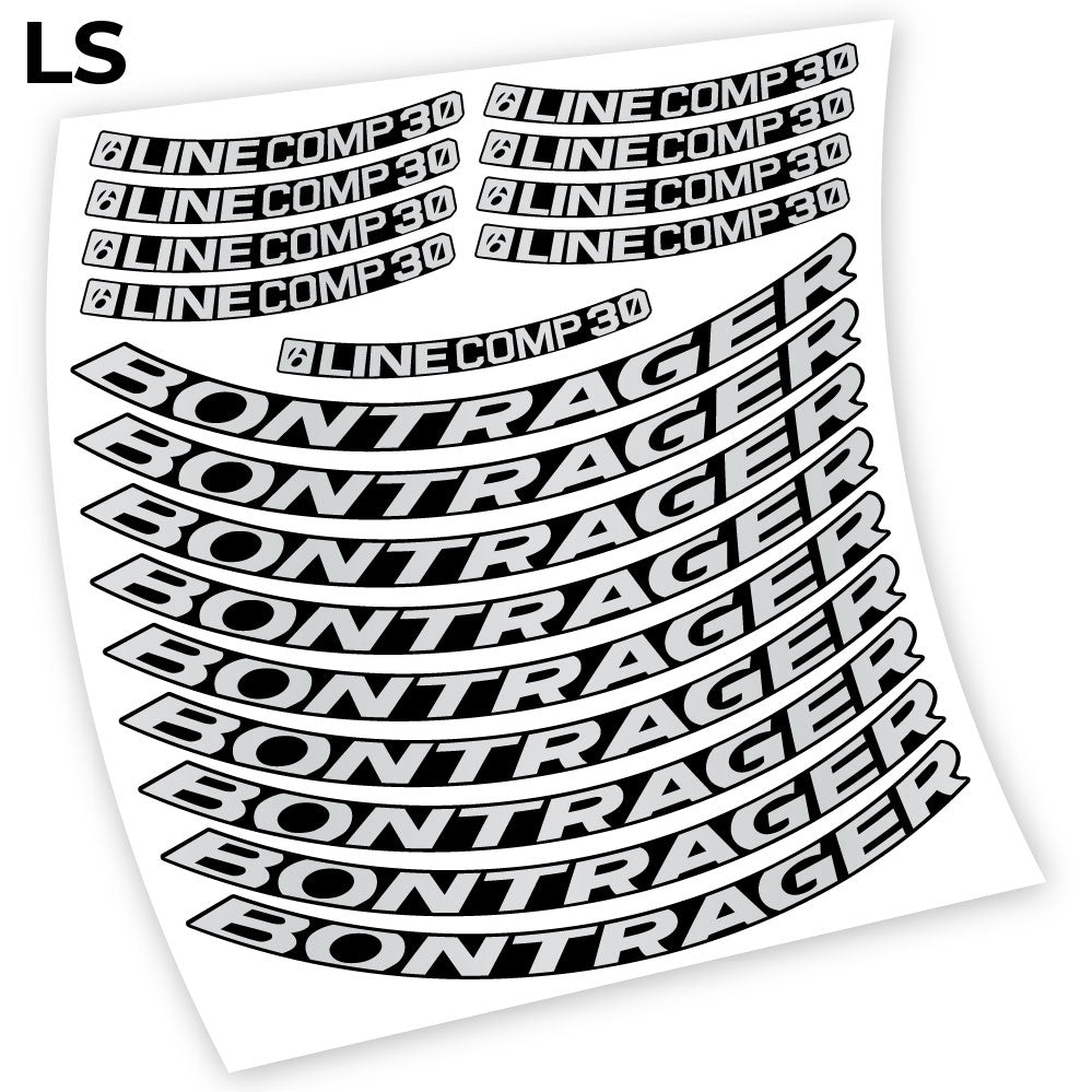 Stickers Bontrager Line Comp 30 compatibles Autocollants roues VTT