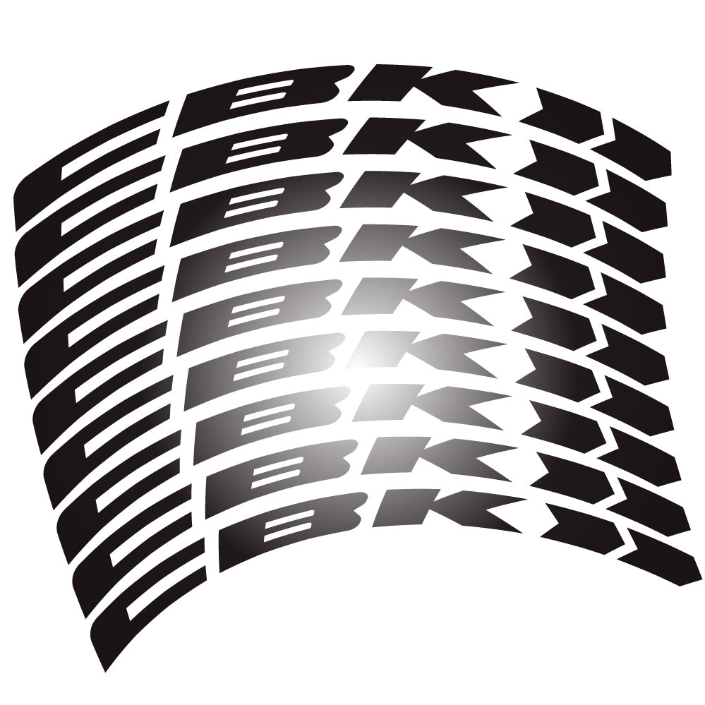 Stickers CBK compatibles - Autocollants roue vélo VTT