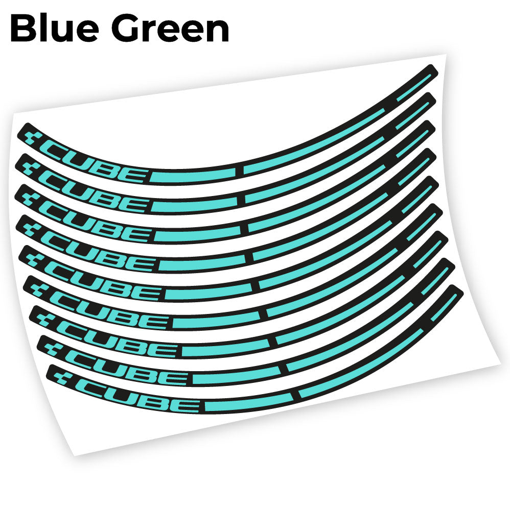 Stickers Cube compatibles Autocollants roues VTT 29"