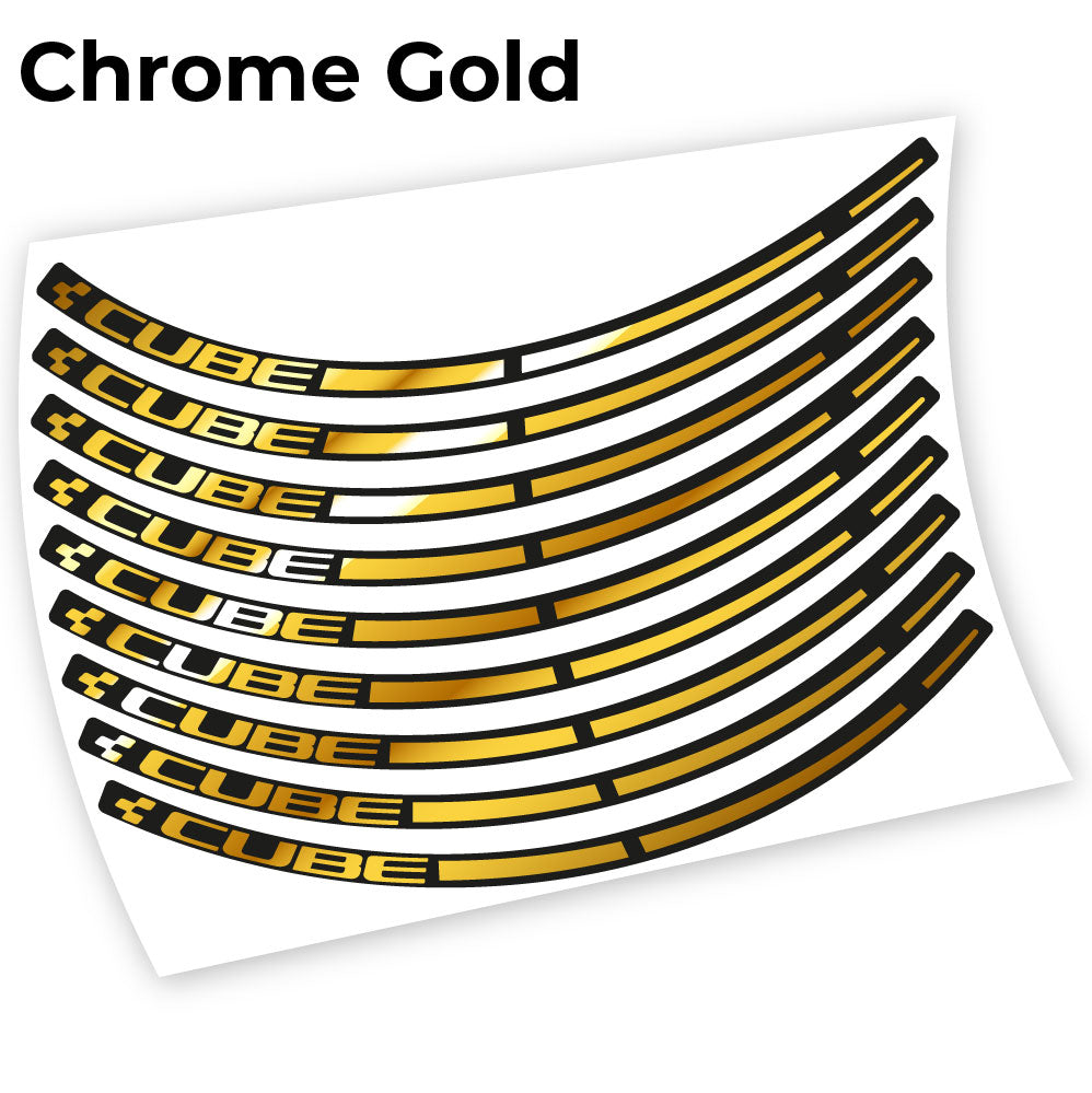 Stickers Cube compatibles Autocollants roues VTT 29"