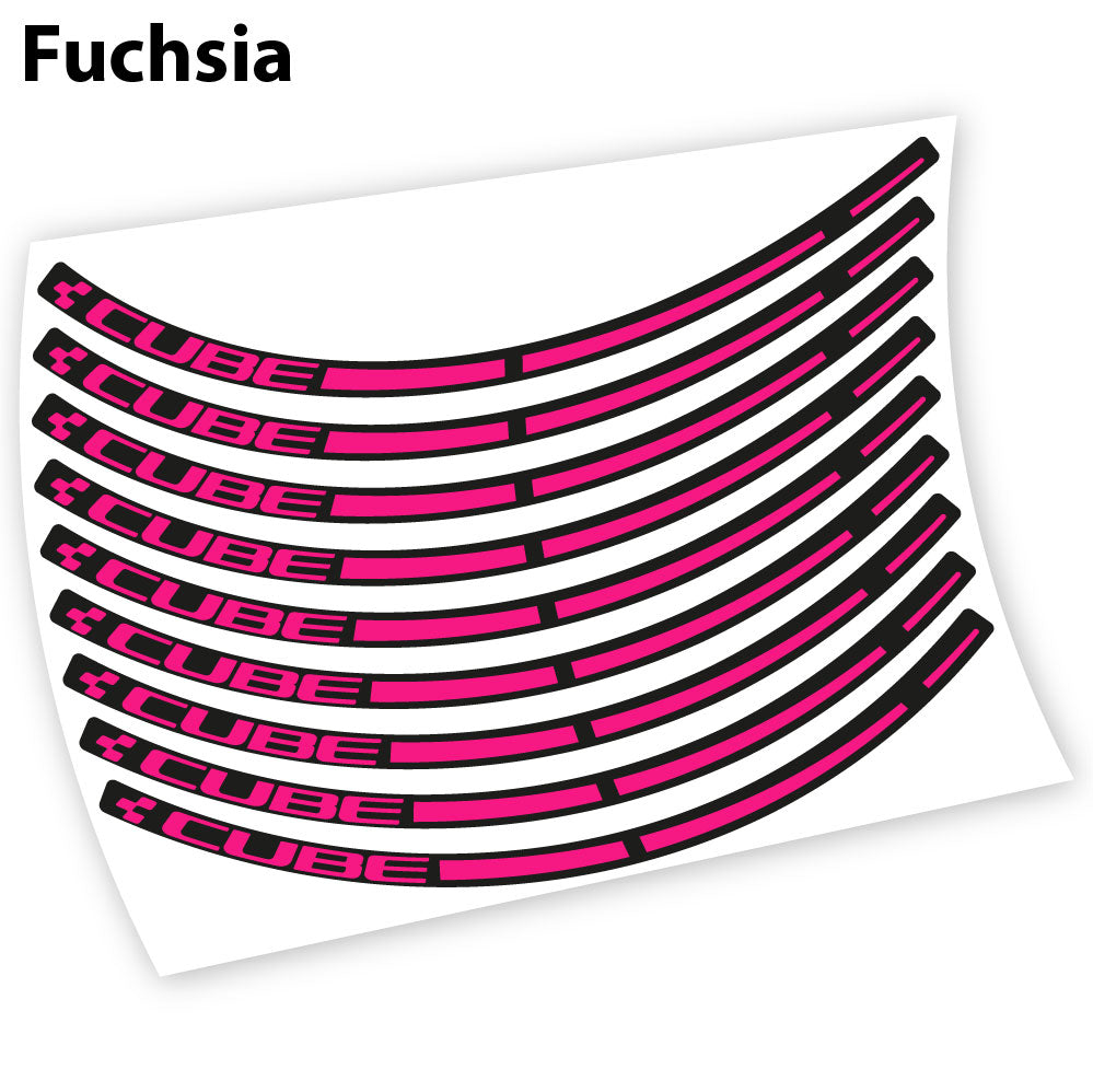 Stickers Cube compatibles Autocollants roues VTT 29"