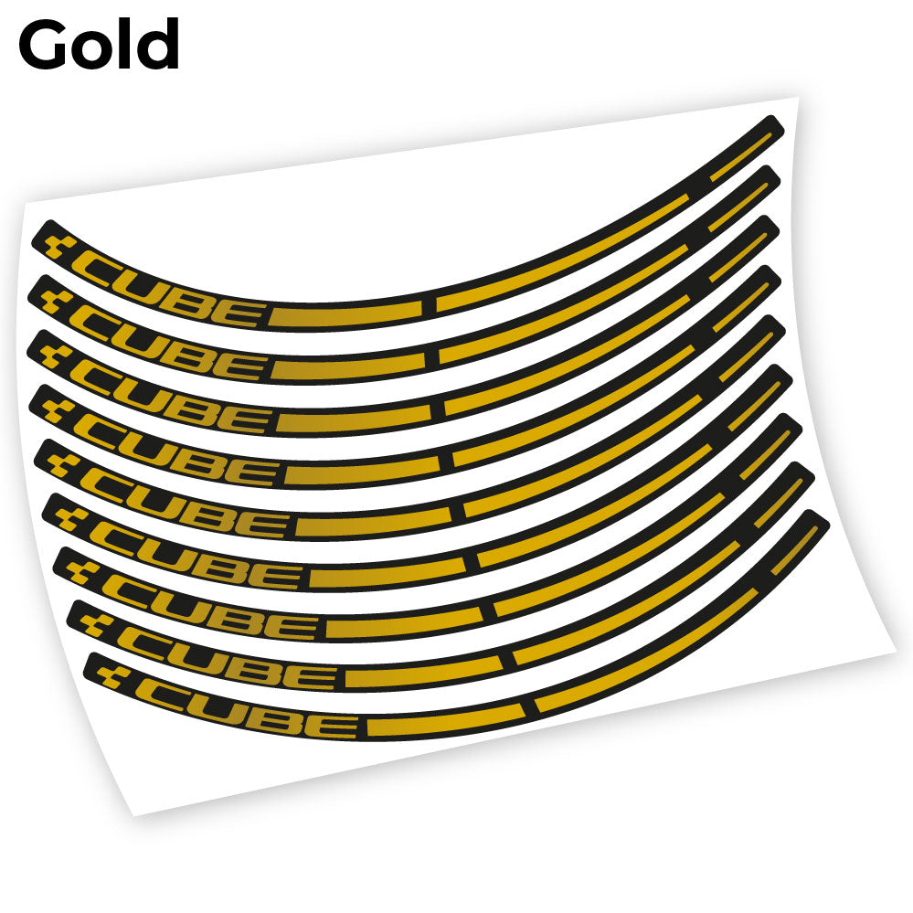 Stickers Cube compatibles Autocollants roues VTT 29"
