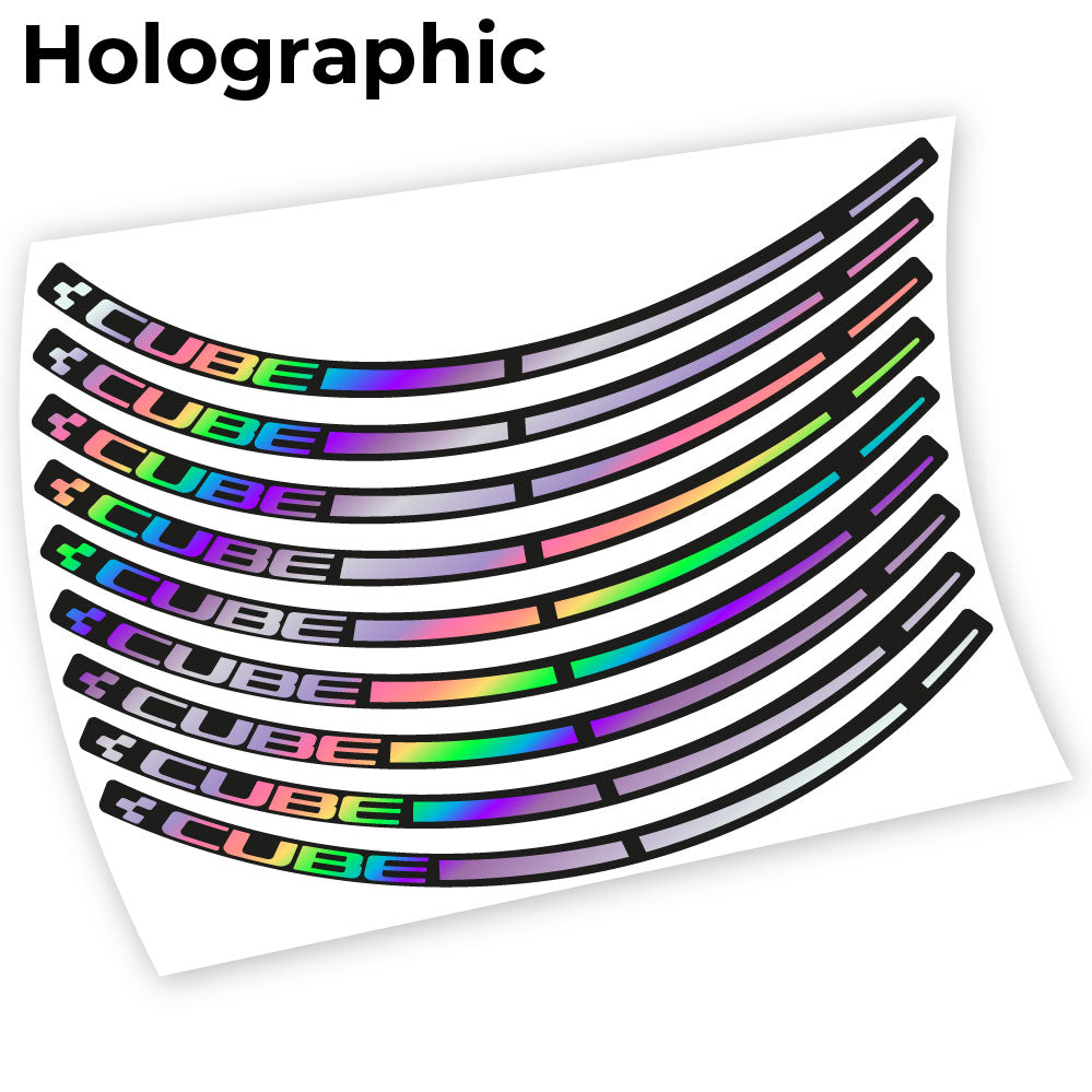 Stickers Cube compatibles Autocollants roues VTT 29"