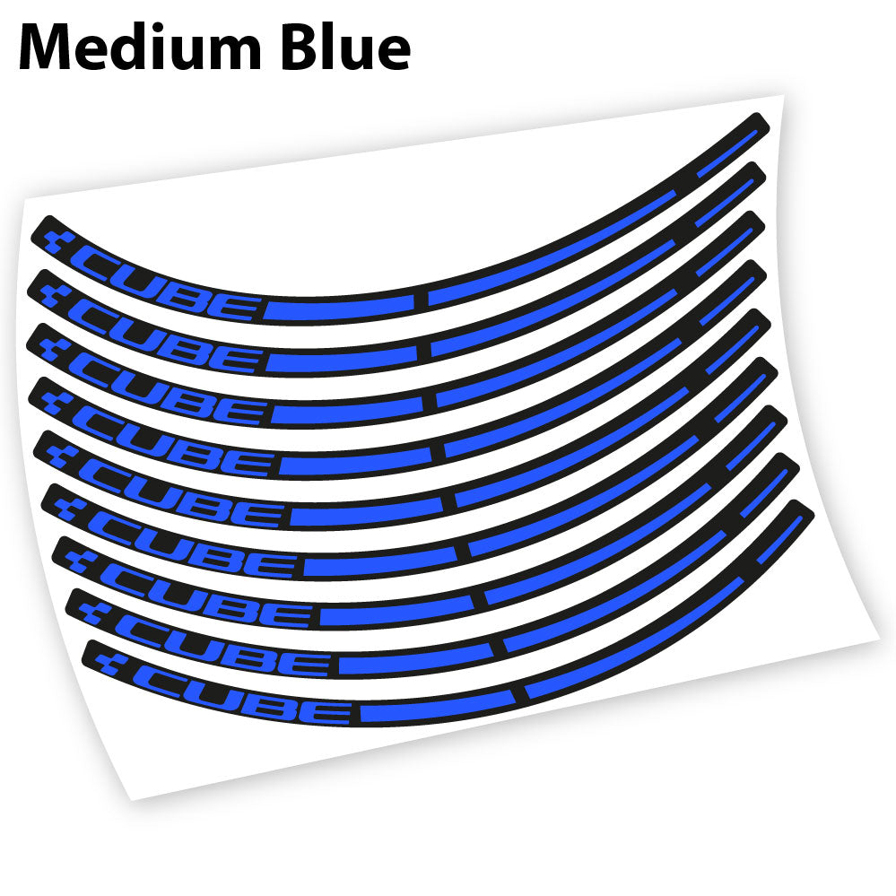 Stickers Cube compatibles Autocollants roues VTT 29"