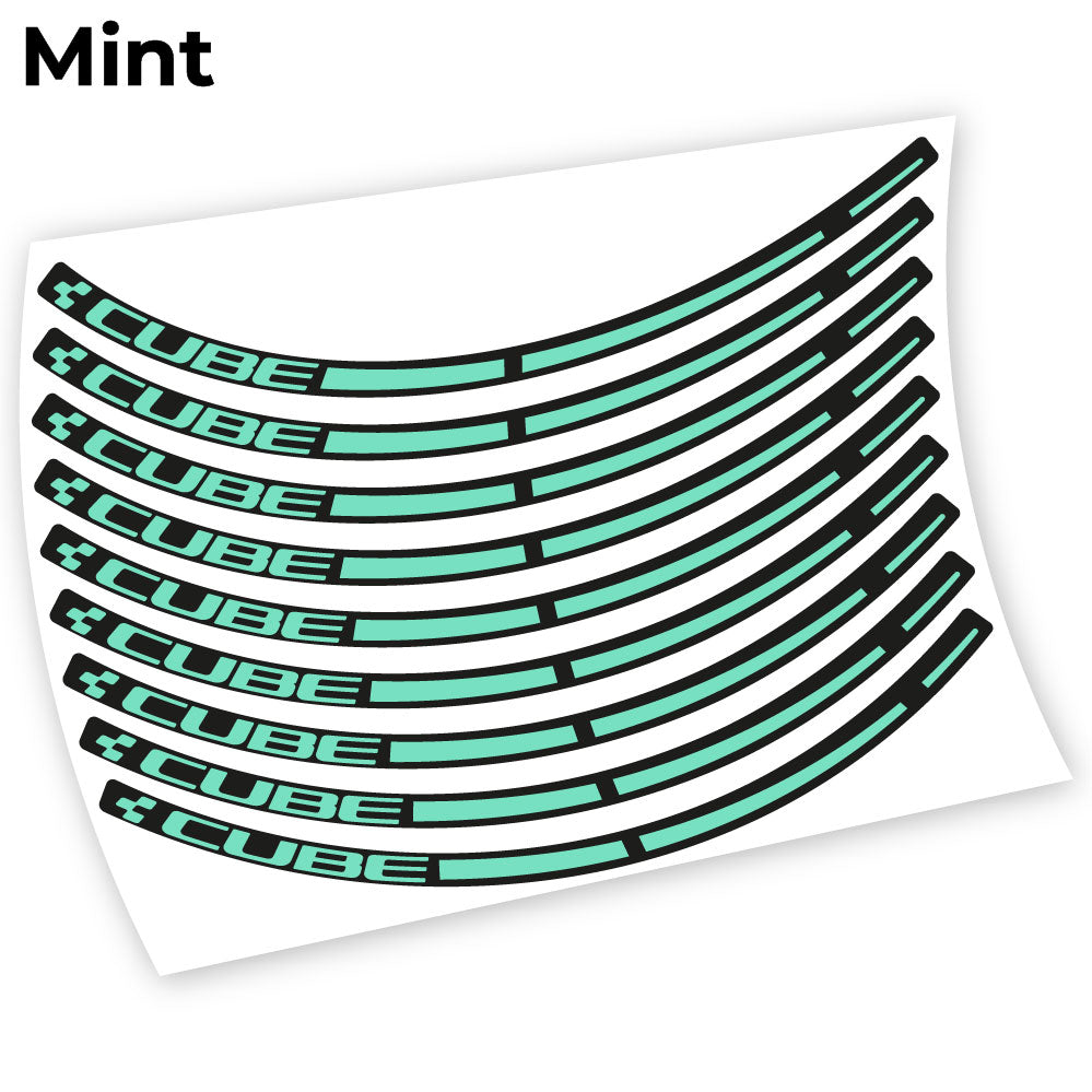 Stickers Cube compatibles Autocollants roues VTT 29"