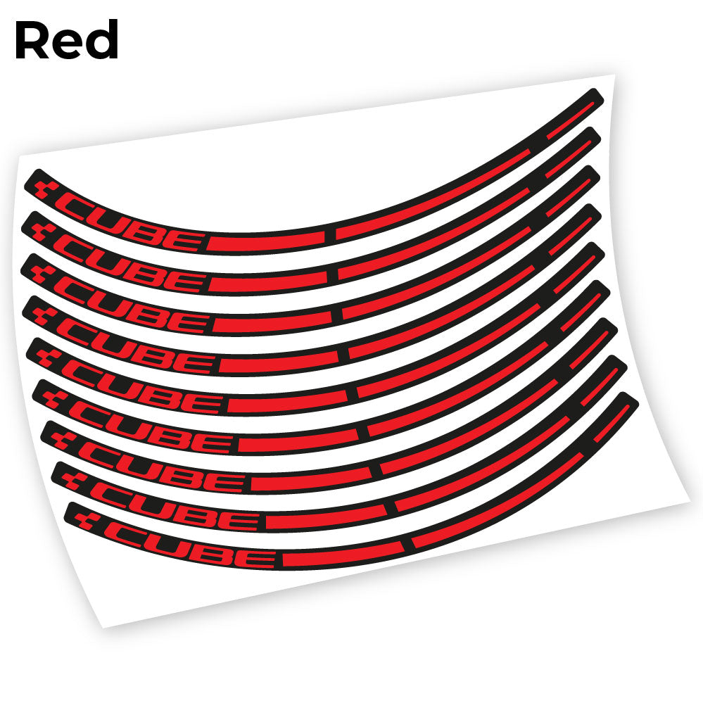Stickers Cube compatibles Autocollants roues VTT 29"