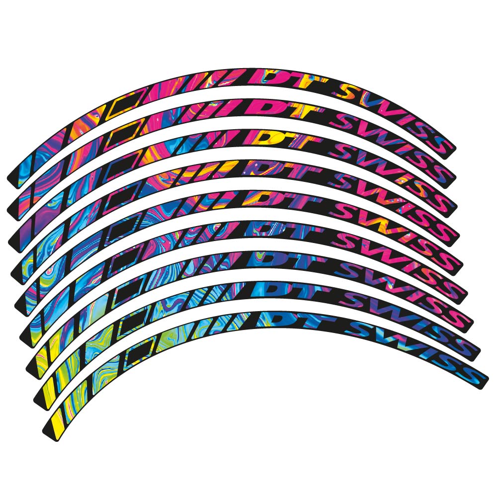 Stickers DT Swiss compatibles Autocollants roues VTT 29"