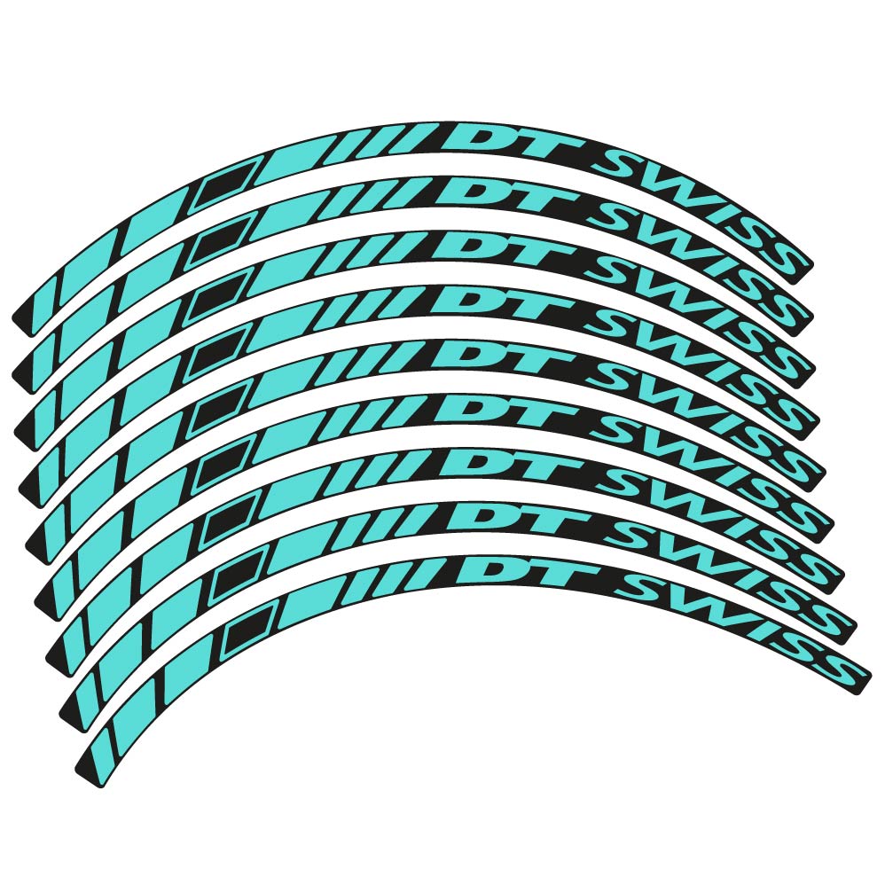 Stickers DT Swiss compatibles Autocollants roues VTT 29"