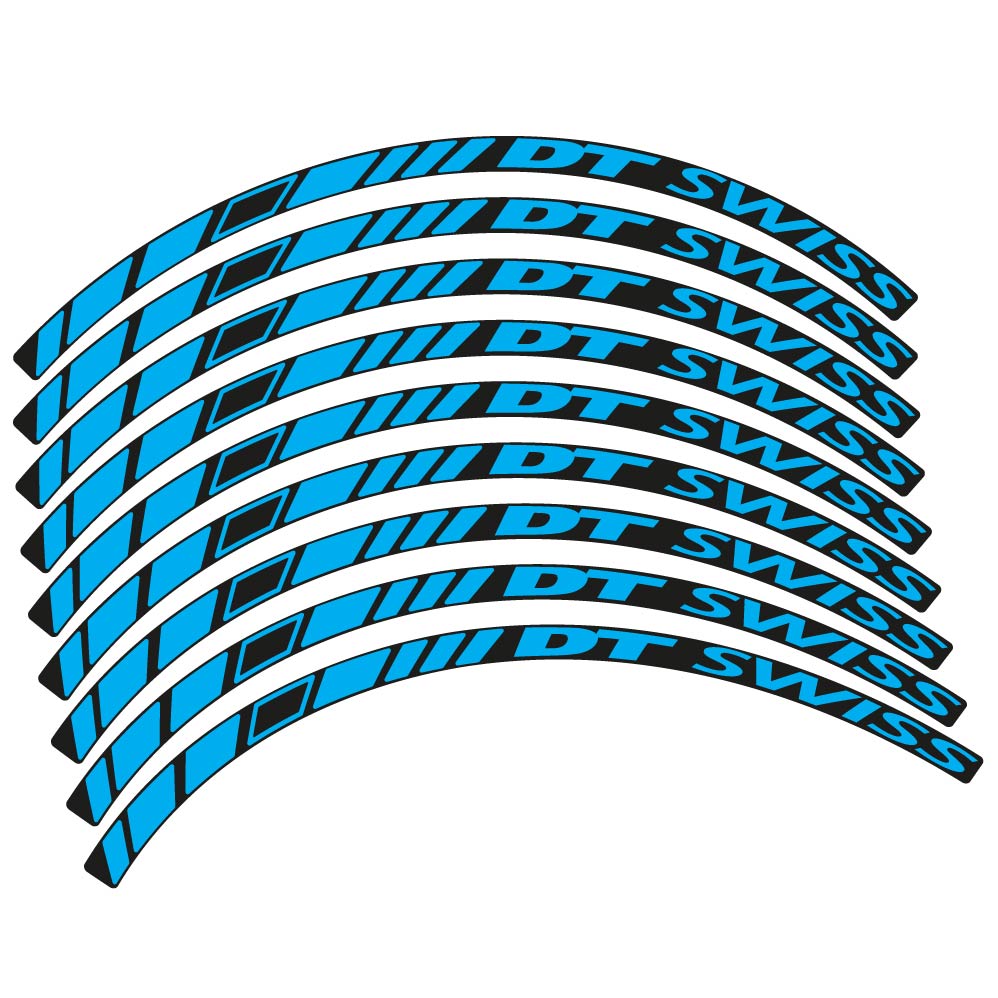 Stickers DT Swiss compatibles Autocollants roues VTT 29"