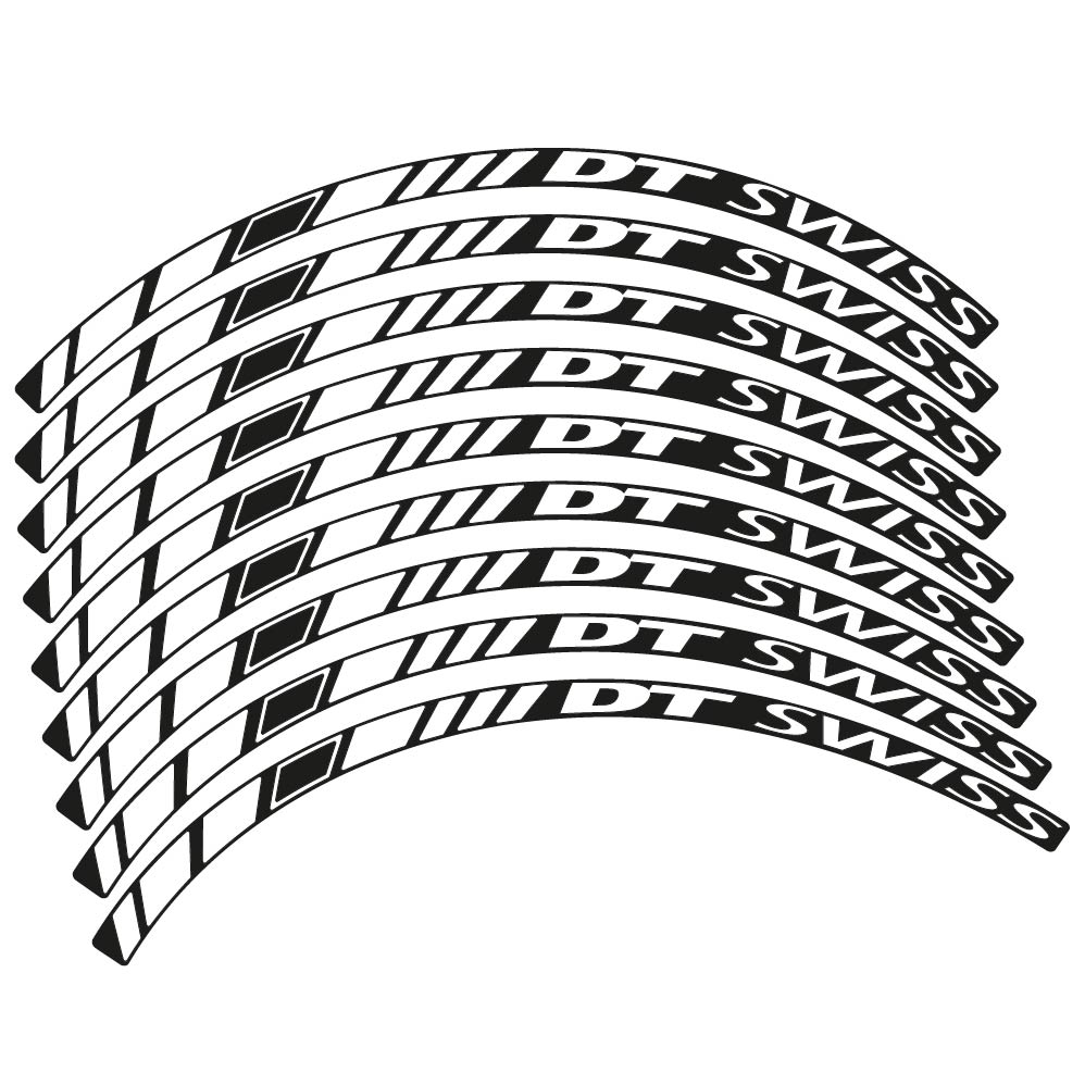 Stickers DT Swiss compatibles Autocollants roues VTT 29"