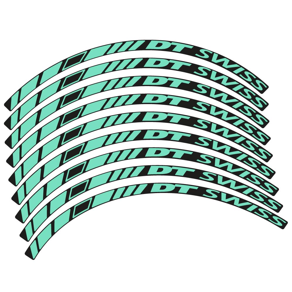 Stickers DT Swiss compatibles Autocollants roues VTT 29"