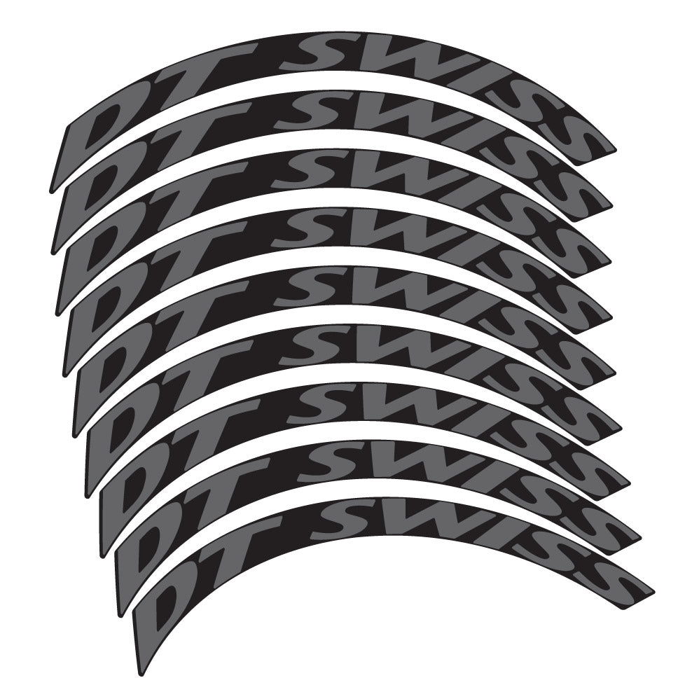 Stickers DT Swiss compatibles - Autocollants roue vélo VTT