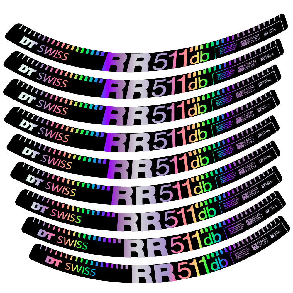 Stickers DT Swiss FR511 db compatibles Autocollants roues VTT 29"