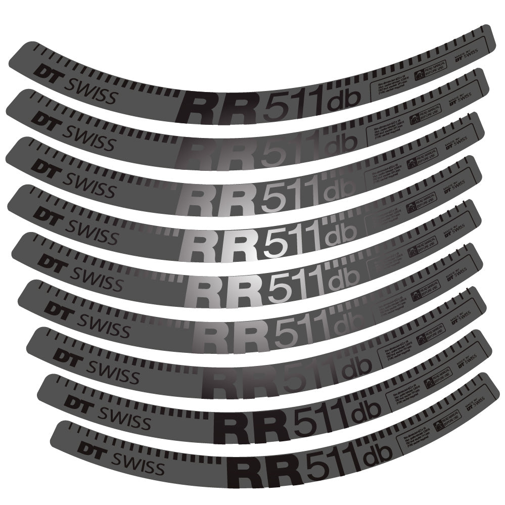 Stickers DT Swiss FR511 db compatibles Autocollants roues VTT 29"