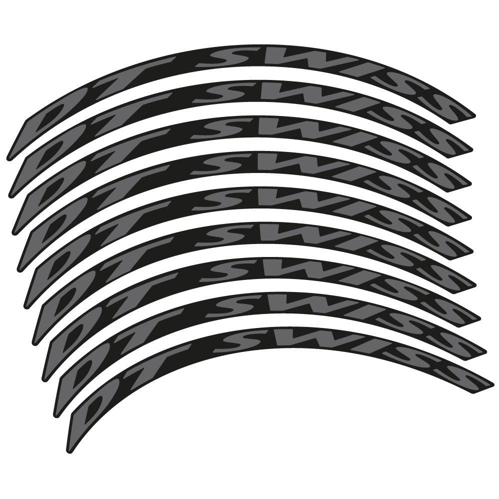 Stickers DT Swiss compatibles - Autocollants roue vélo VTT
