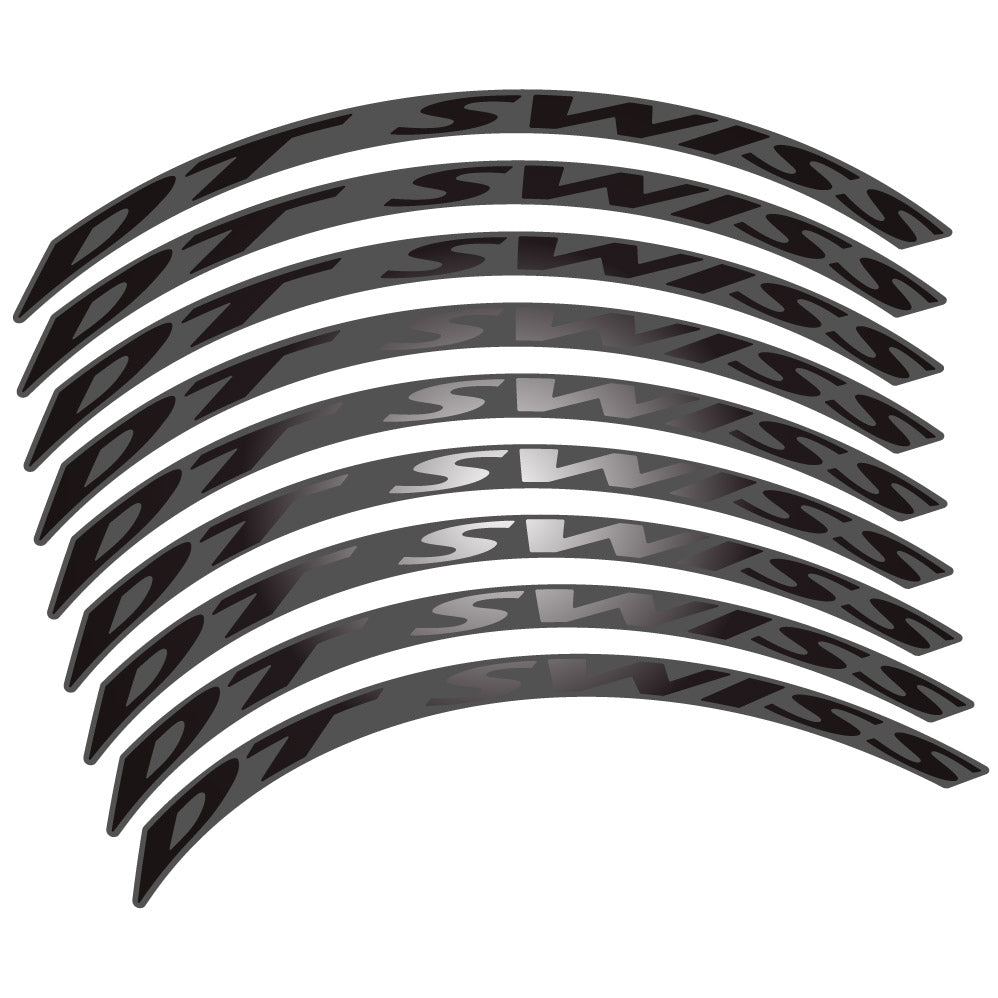 Stickers DT Swiss compatibles - Autocollants roue vélo VTT