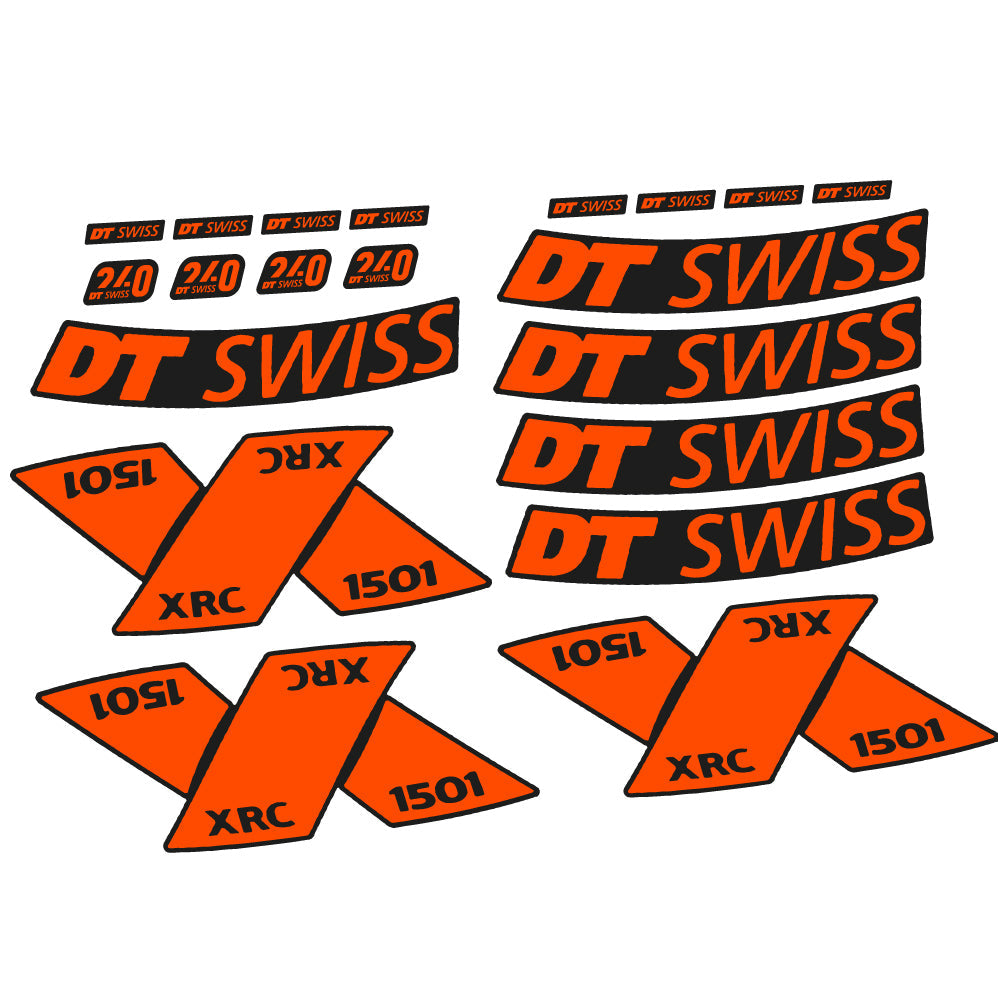 Stickers DT Swiss XRC 1501 Spline 2022 compatibles Autocollants roues VTT 29"