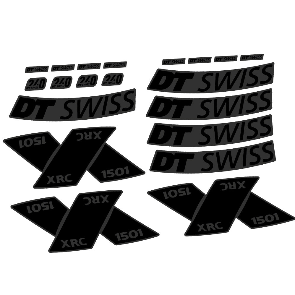 Stickers DT Swiss XRC 1501 Spline 2022 compatibles Autocollants roues VTT 29"