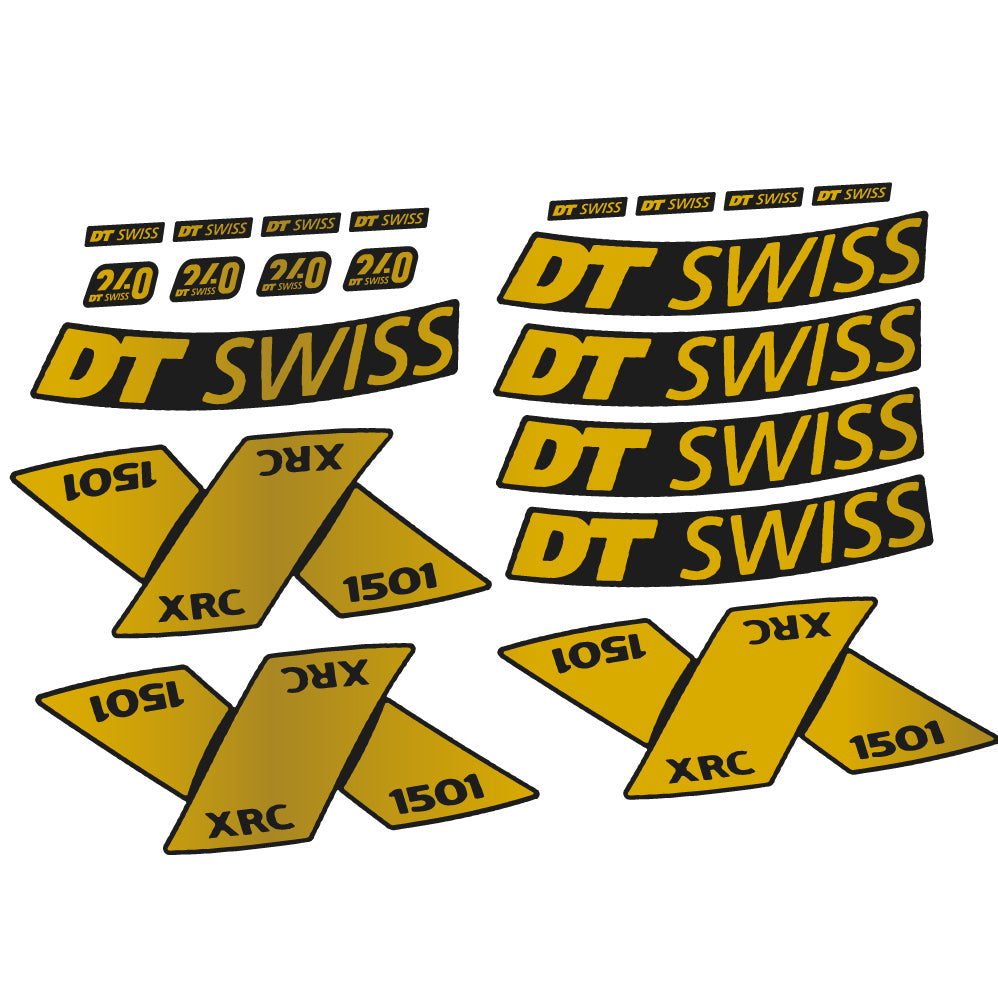 Stickers DT Swiss XRC 1501 Spline 2022 compatibles Autocollants roues VTT 29"