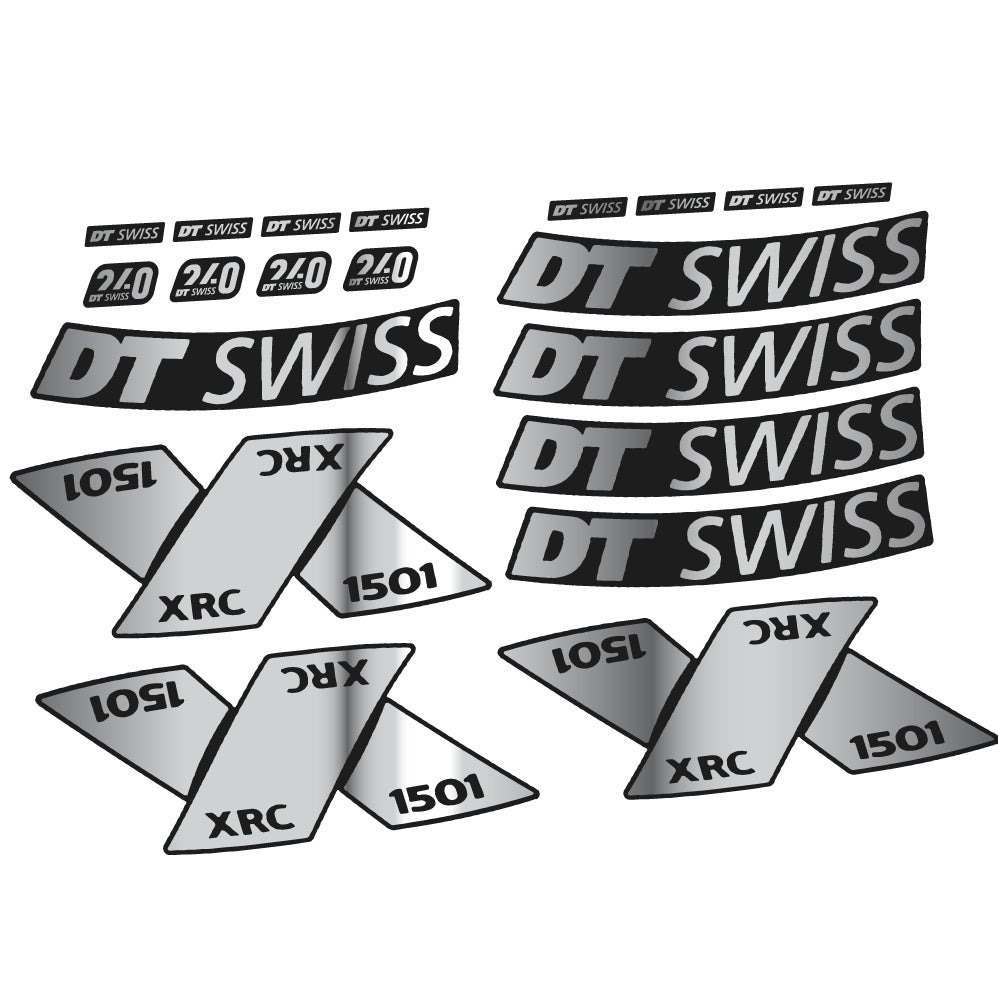 Stickers DT Swiss XRC 1501 Spline 2022 compatibles Autocollants roues VTT 29"