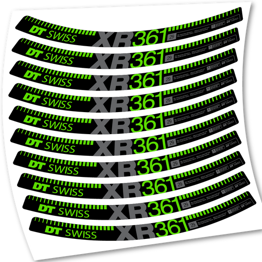 Stickers DT Swiss XR361 compatibles Autocollants roues