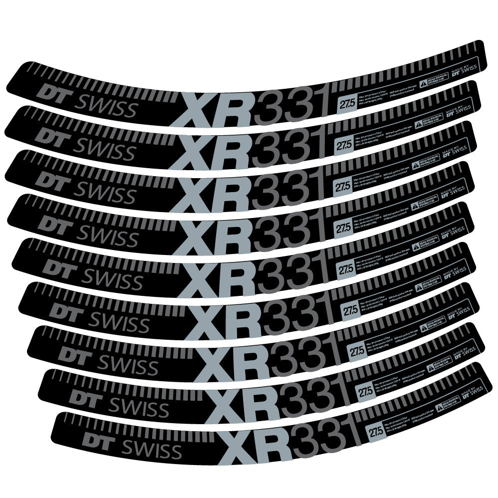 Stickers DT Swiss XR331 compatibles Autocollants roues VTT 29"