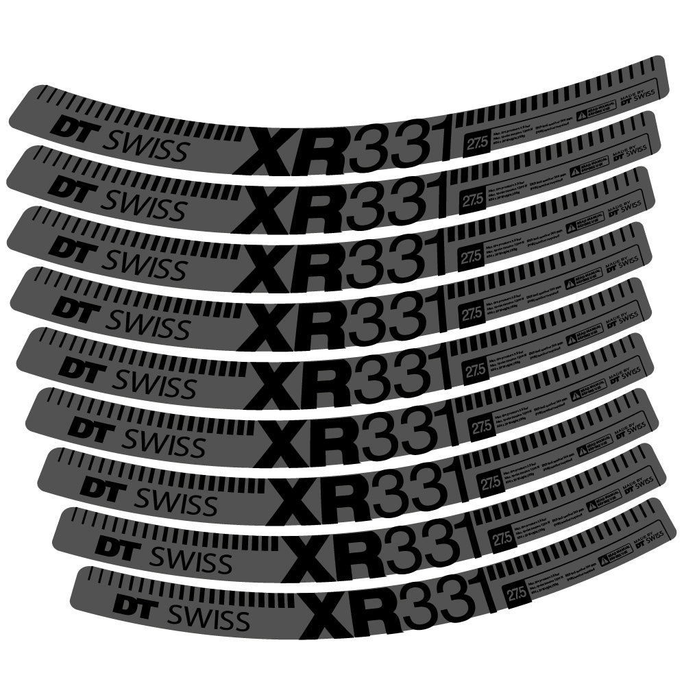 Stickers DT Swiss XR331 compatibles Autocollants roues VTT 29"