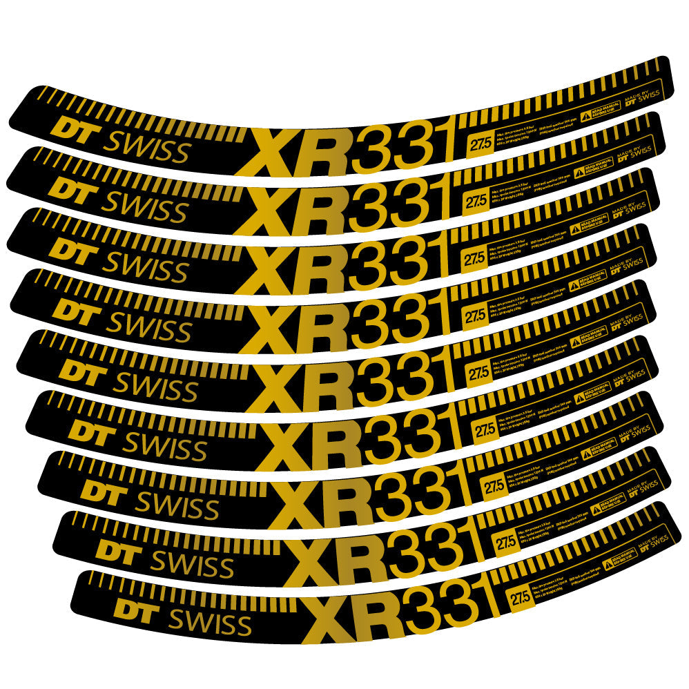 Stickers DT Swiss XR331 compatibles Autocollants roues VTT 29"