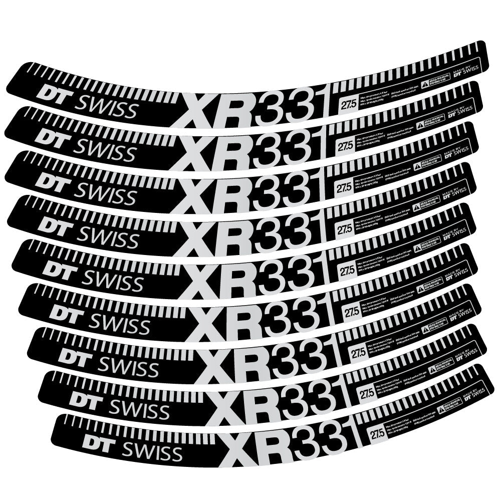 Stickers DT Swiss XR331 compatibles Autocollants roues VTT 29"