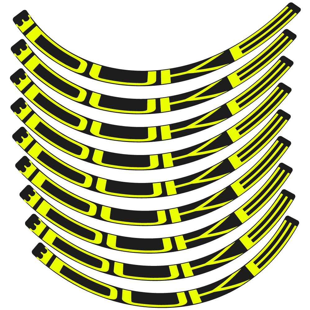 Stickers Duke compatibles Autocollants roues VTT 29"