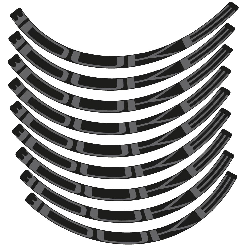 Stickers Duke compatibles Autocollants roues VTT 29"
