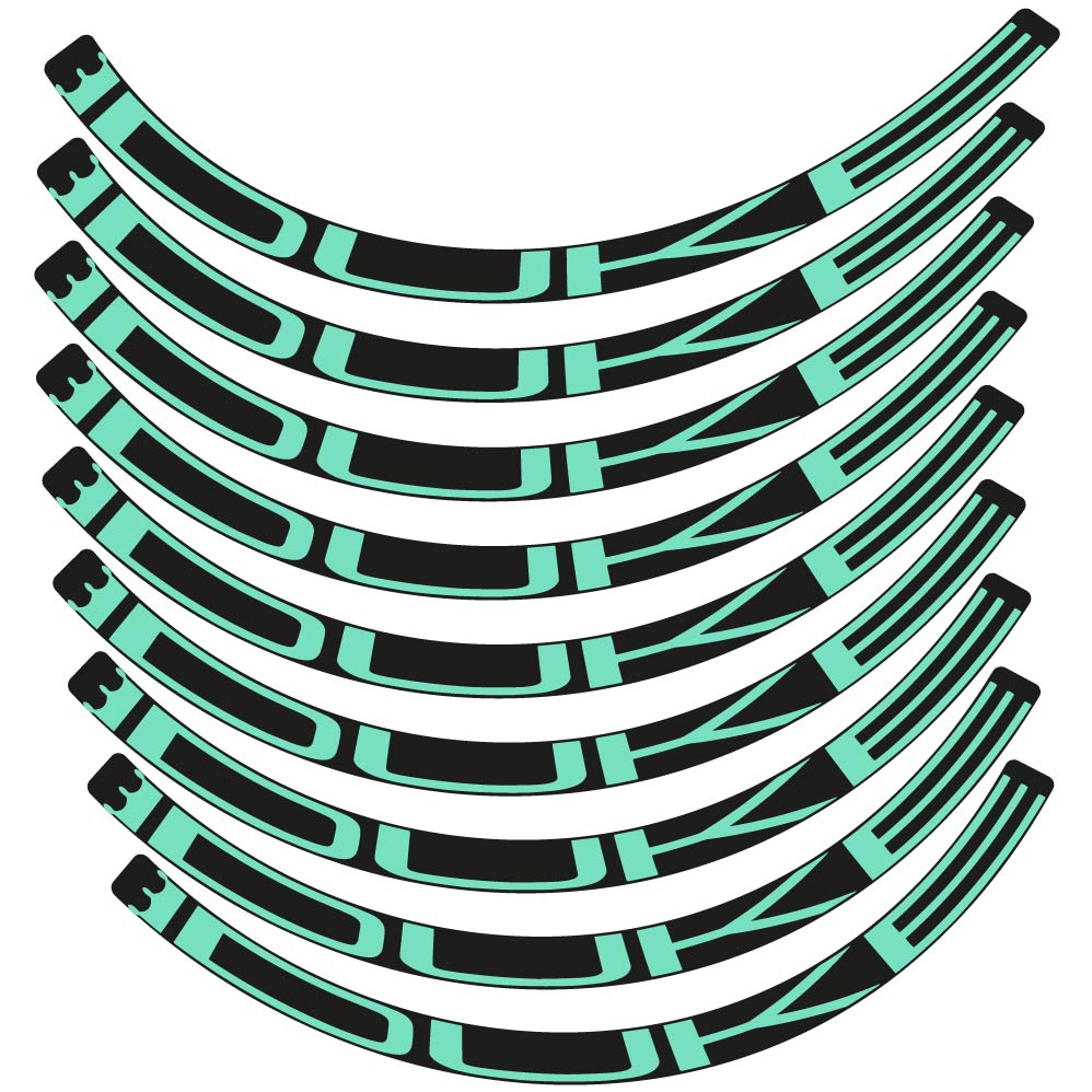 Stickers Duke compatibles Autocollants roues VTT 29"
