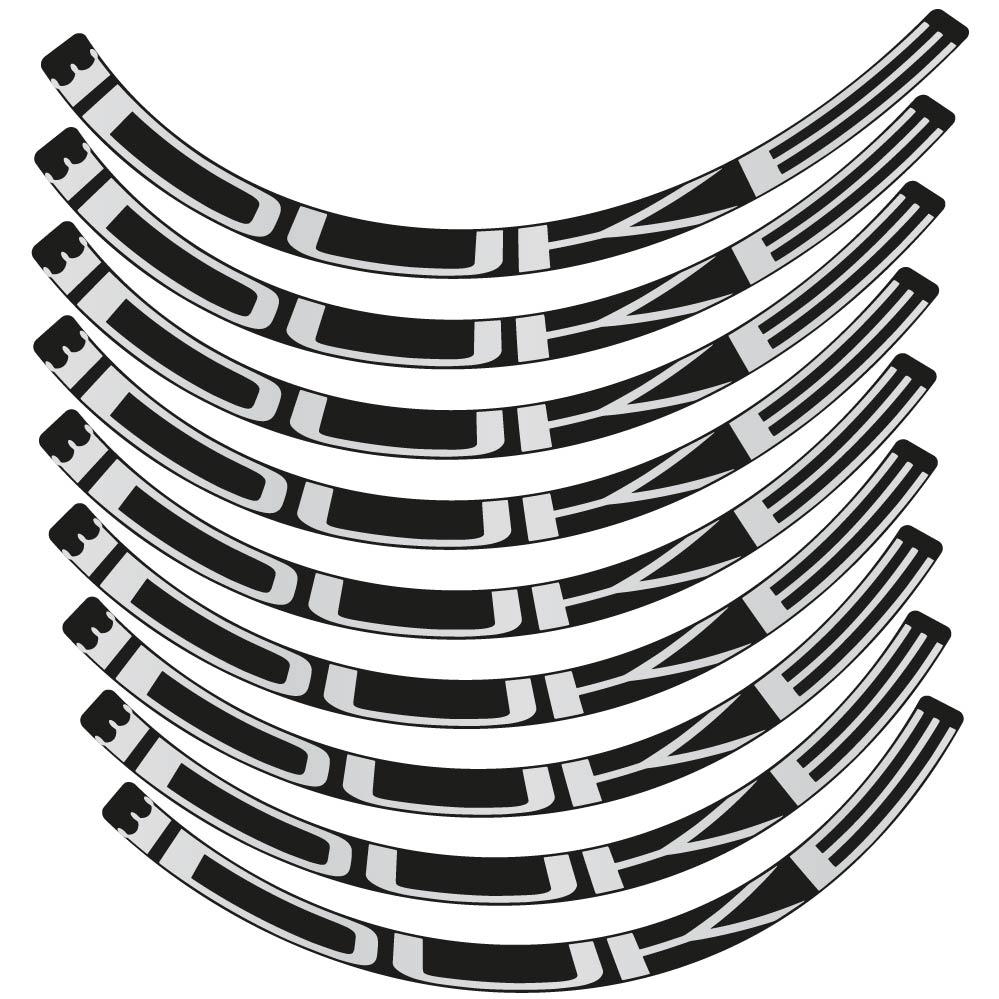 Stickers Duke compatibles Autocollants roues VTT 29"
