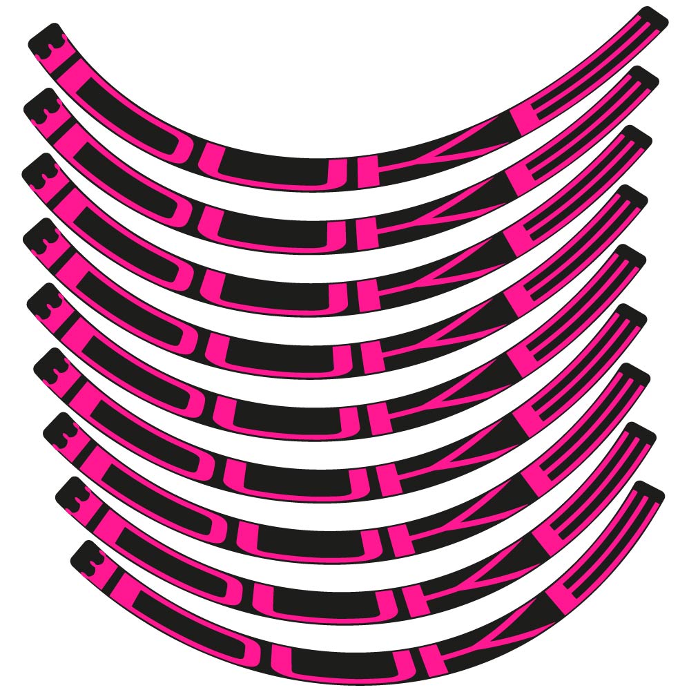 Stickers Duke compatibles Autocollants roues VTT 29"