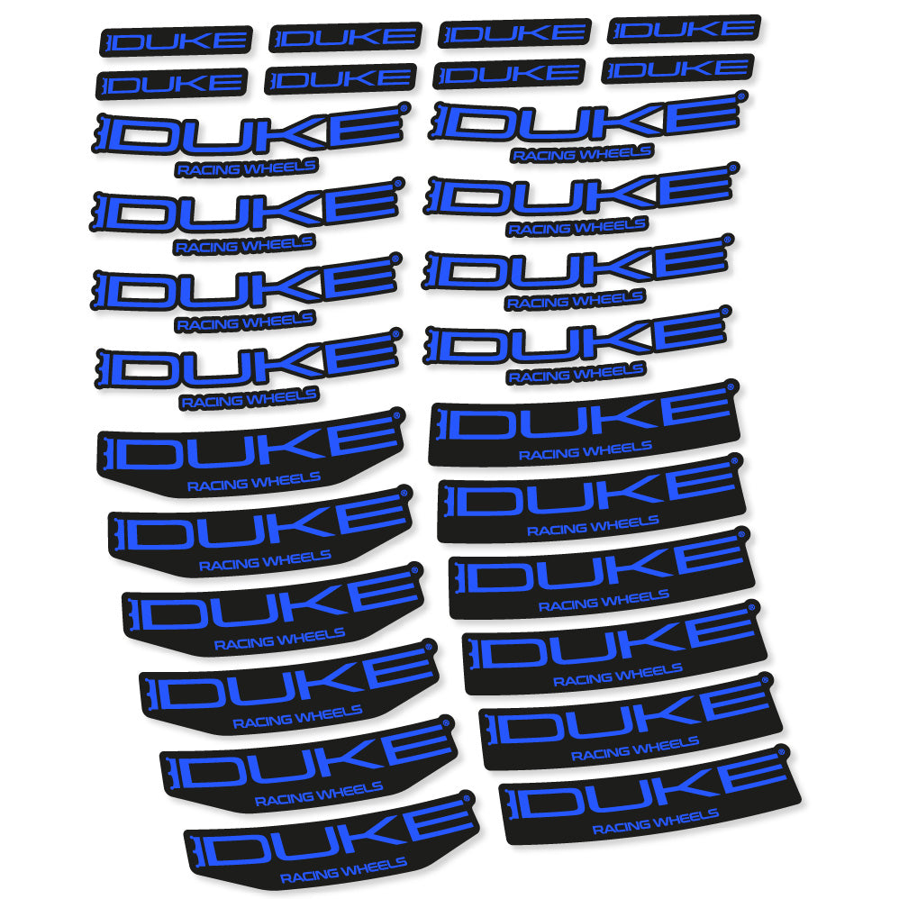 Stickers Duke Lucky Jack SLS3 compatibles Autocollants roues VTT 29"
