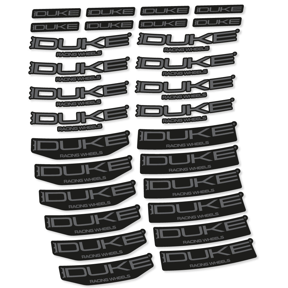Stickers Duke Lucky Jack SLS3 compatibles Autocollants roues VTT 29"