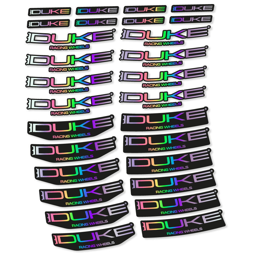 Stickers Duke Lucky Jack SLS3 compatibles Autocollants roues VTT 29"