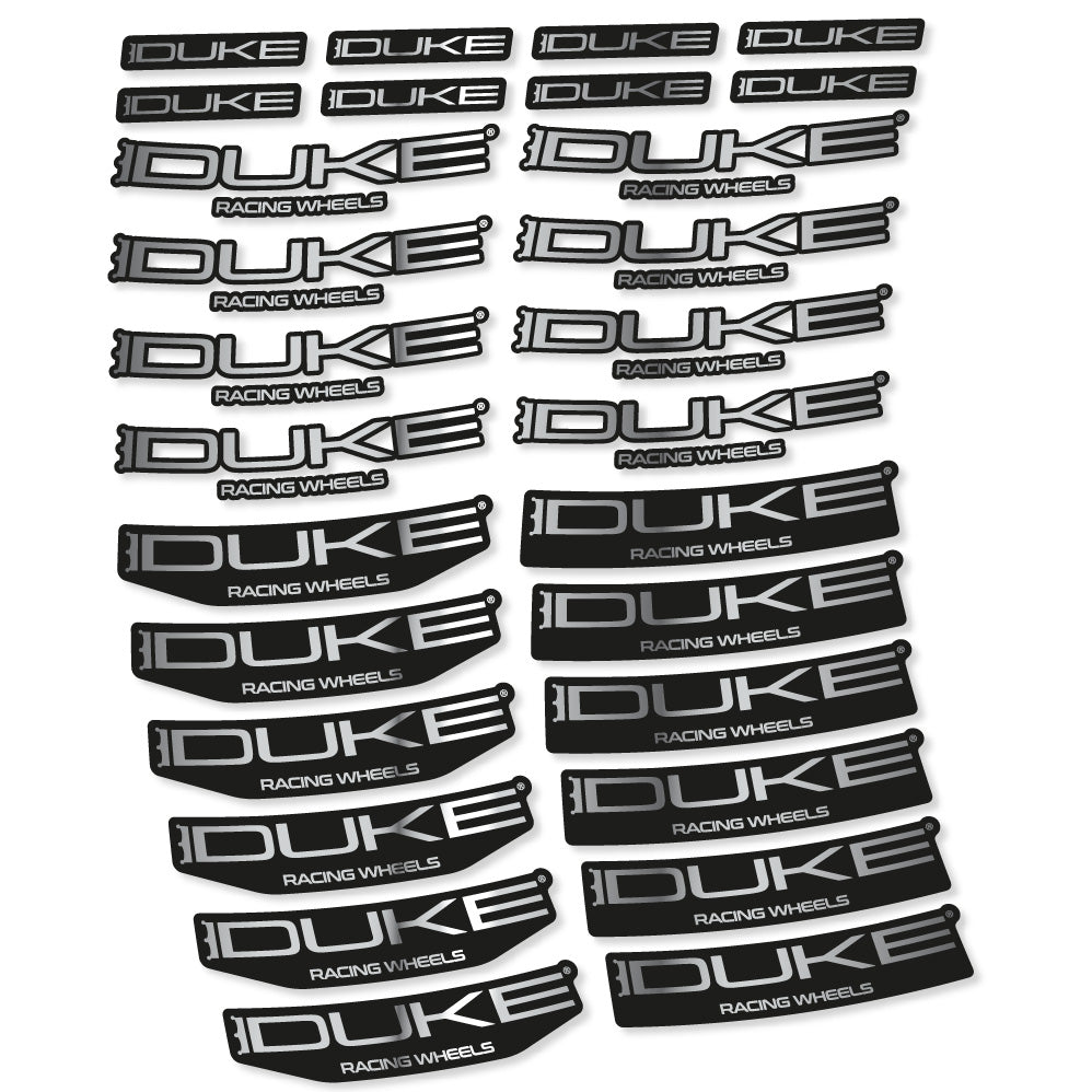 Stickers Duke Lucky Jack SLS3 compatibles Autocollants roues VTT 29"