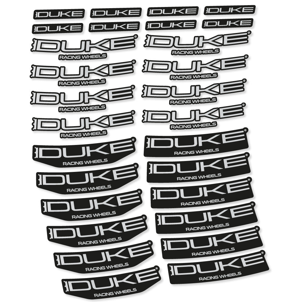 Stickers Duke Lucky Jack SLS3 compatibles Autocollants roues VTT 29"