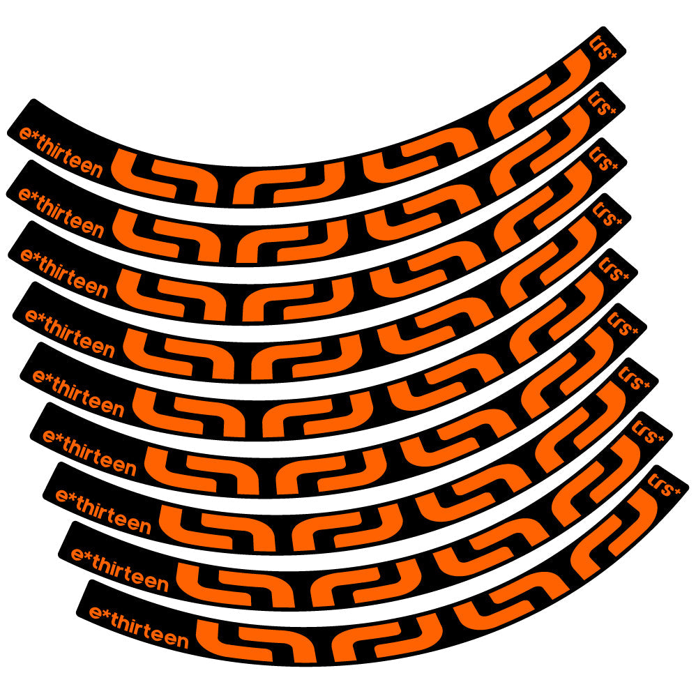 Autocollant EThirteen TRS 2016, Mountain Wheel, Autocollant Vinyle