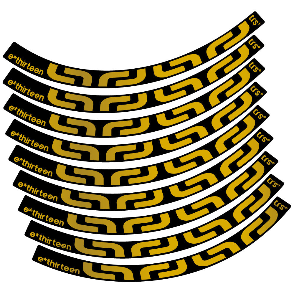 Autocollant EThirteen TRS 2016, Mountain Wheel, Autocollant Vinyle