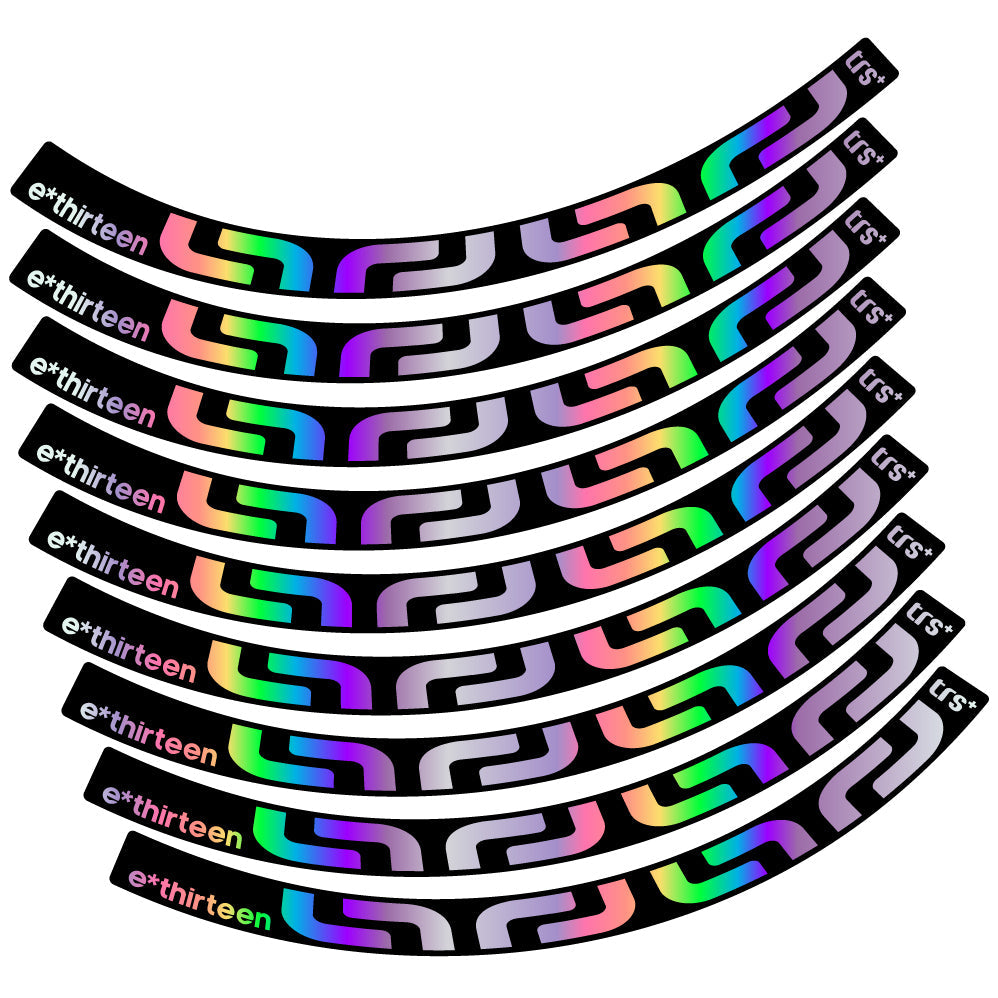 Autocollant EThirteen TRS 2016, Mountain Wheel, Autocollant Vinyle