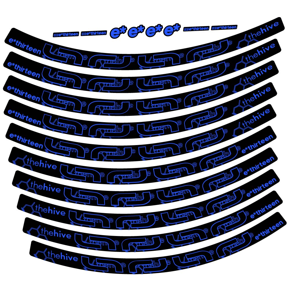 Stickers eThirteen TRS compatibles Autocollants roues VTT 29"